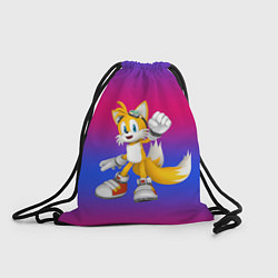 Рюкзак-мешок Тейлз Сонник, цвет: 3D-принт