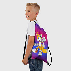 Рюкзак-мешок Тейлз Сонник, цвет: 3D-принт — фото 2