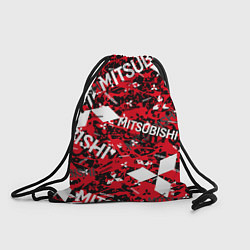 Рюкзак-мешок Mitsubishi - chaos style, цвет: 3D-принт