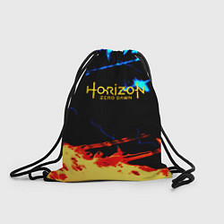 Рюкзак-мешок Horizon zero dawn огонь и лёд, цвет: 3D-принт