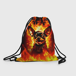 Рюкзак-мешок Адский Пёс, цвет: 3D-принт