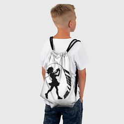 Рюкзак-мешок Мяч вылетел, цвет: 3D-принт — фото 2