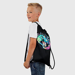 Рюкзак-мешок Лисенок геймер, цвет: 3D-принт — фото 2