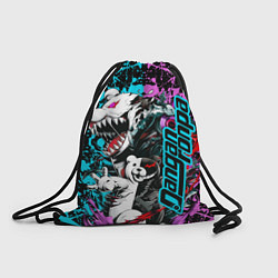 Рюкзак-мешок Monokuma - fan art, цвет: 3D-принт