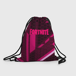 Рюкзак-мешок Fortnite броня розовая эпик, цвет: 3D-принт