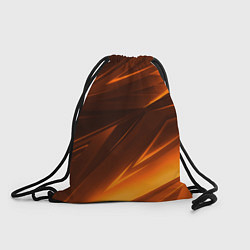 Рюкзак-мешок Geometry stripes orange, цвет: 3D-принт
