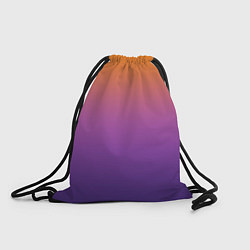 Мешок для обуви Градиент оранжево-фиолетовый