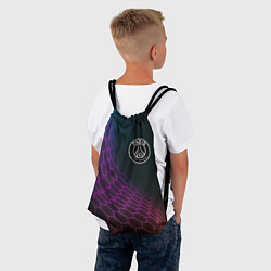 Рюкзак-мешок PSG футбольная сетка, цвет: 3D-принт — фото 2