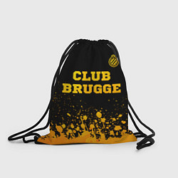 Мешок для обуви Club Brugge - gold gradient посередине