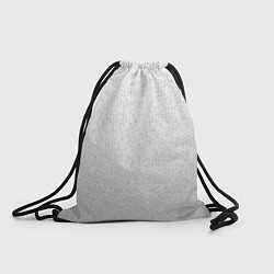 Рюкзак-мешок Серо-белый паттерн мелкая мозаика, цвет: 3D-принт