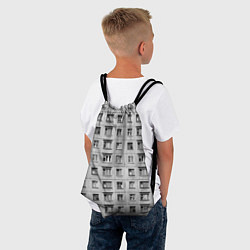 Рюкзак-мешок Эстетика хрущёвки, цвет: 3D-принт — фото 2