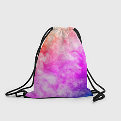 Рюкзак-мешок Colorful smoke 1, цвет: 3D-принт