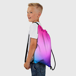 Рюкзак-мешок Colorful gradient, цвет: 3D-принт — фото 2
