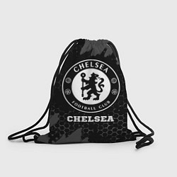 Рюкзак-мешок Chelsea sport на темном фоне, цвет: 3D-принт