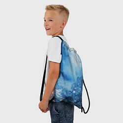 Рюкзак-мешок Грибной лесок, цвет: 3D-принт — фото 2