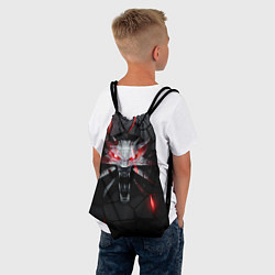 Рюкзак-мешок Символ волка на плитах с подсветкой, цвет: 3D-принт — фото 2