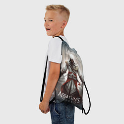 Рюкзак-мешок Assassins creed poster game, цвет: 3D-принт — фото 2