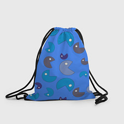Рюкзак-мешок Кусака ПакМан паттерн, цвет: 3D-принт