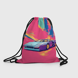 Рюкзак-мешок Sports cars, цвет: 3D-принт