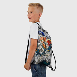 Рюкзак-мешок Jim comix, цвет: 3D-принт — фото 2