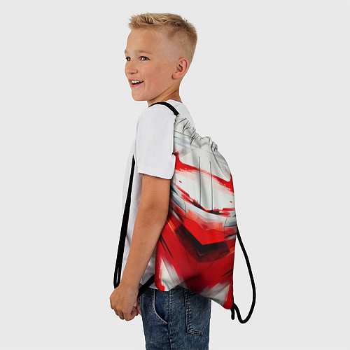 Мешок для обуви Абстракция кчб / 3D-принт – фото 3