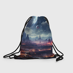 Мешок для обуви Фантастическая планета внутри космоса