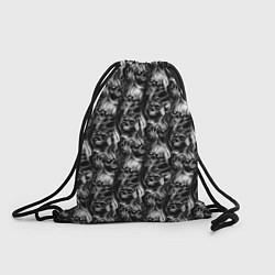 Рюкзак-мешок Smoke skulls, цвет: 3D-принт