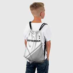 Рюкзак-мешок Tottenham sport на светлом фоне посередине, цвет: 3D-принт — фото 2