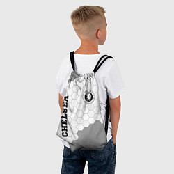 Рюкзак-мешок Chelsea sport на светлом фоне вертикально, цвет: 3D-принт — фото 2
