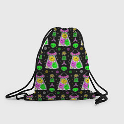 Рюкзак-мешок Паттерн из НЛО, цвет: 3D-принт