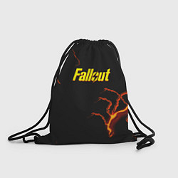 Рюкзак-мешок Фэллаут шторм молнии, цвет: 3D-принт