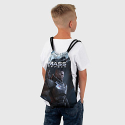 Рюкзак-мешок Mass Effect game, цвет: 3D-принт — фото 2
