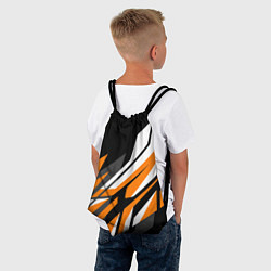 Рюкзак-мешок Corner lines, цвет: 3D-принт — фото 2