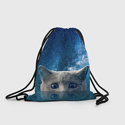 Рюкзак-мешок Космический кошак, цвет: 3D-принт