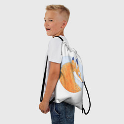Рюкзак-мешок Дикий лис, цвет: 3D-принт — фото 2