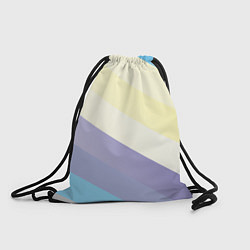 Рюкзак-мешок Паттерн цветные волны - color waves, цвет: 3D-принт