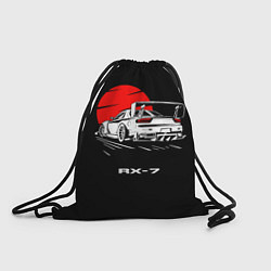 Рюкзак-мешок Mazda RX-7, цвет: 3D-принт