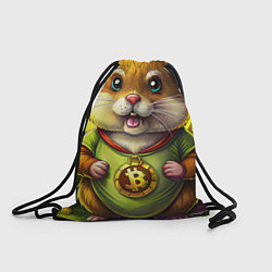 Рюкзак-мешок Крипто-хомяк, цвет: 3D-принт