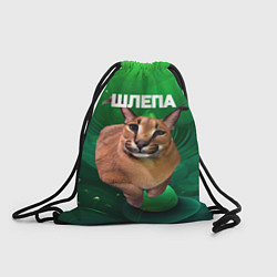 Рюкзак-мешок Довольный кот Шлепа, цвет: 3D-принт