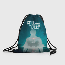 Рюкзак-мешок Still wakes the deep силуэт, цвет: 3D-принт
