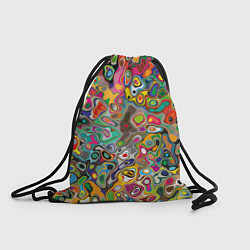 Рюкзак-мешок Абстрактные пятна, цвет: 3D-принт