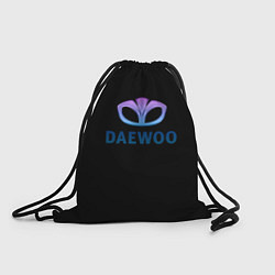 Рюкзак-мешок Daewoo logo neon, цвет: 3D-принт