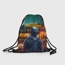 Рюкзак-мешок PUBG персонаж в городе, цвет: 3D-принт