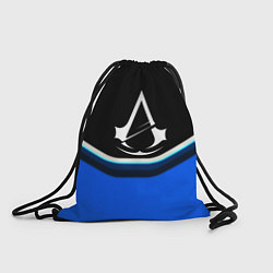 Рюкзак-мешок Assassins Creed logo abstergo, цвет: 3D-принт