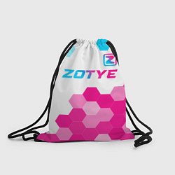 Рюкзак-мешок Zotye neon gradient style посередине, цвет: 3D-принт