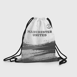 Рюкзак-мешок Manchester United - white gradient посередине, цвет: 3D-принт