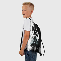 Рюкзак-мешок The Elder Scrolls geometry, цвет: 3D-принт — фото 2