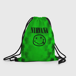Рюкзак-мешок Nirvana x Billie, цвет: 3D-принт