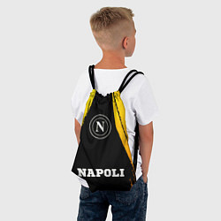 Рюкзак-мешок Napoli - gold gradient по-центру, цвет: 3D-принт — фото 2