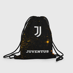 Рюкзак-мешок Juventus - gold gradient по-центру, цвет: 3D-принт